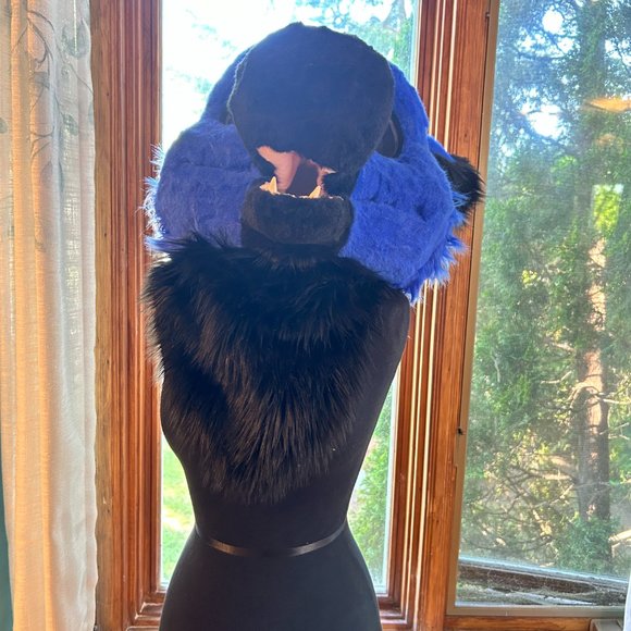 blue fox furries mask - Picture 2 of 5